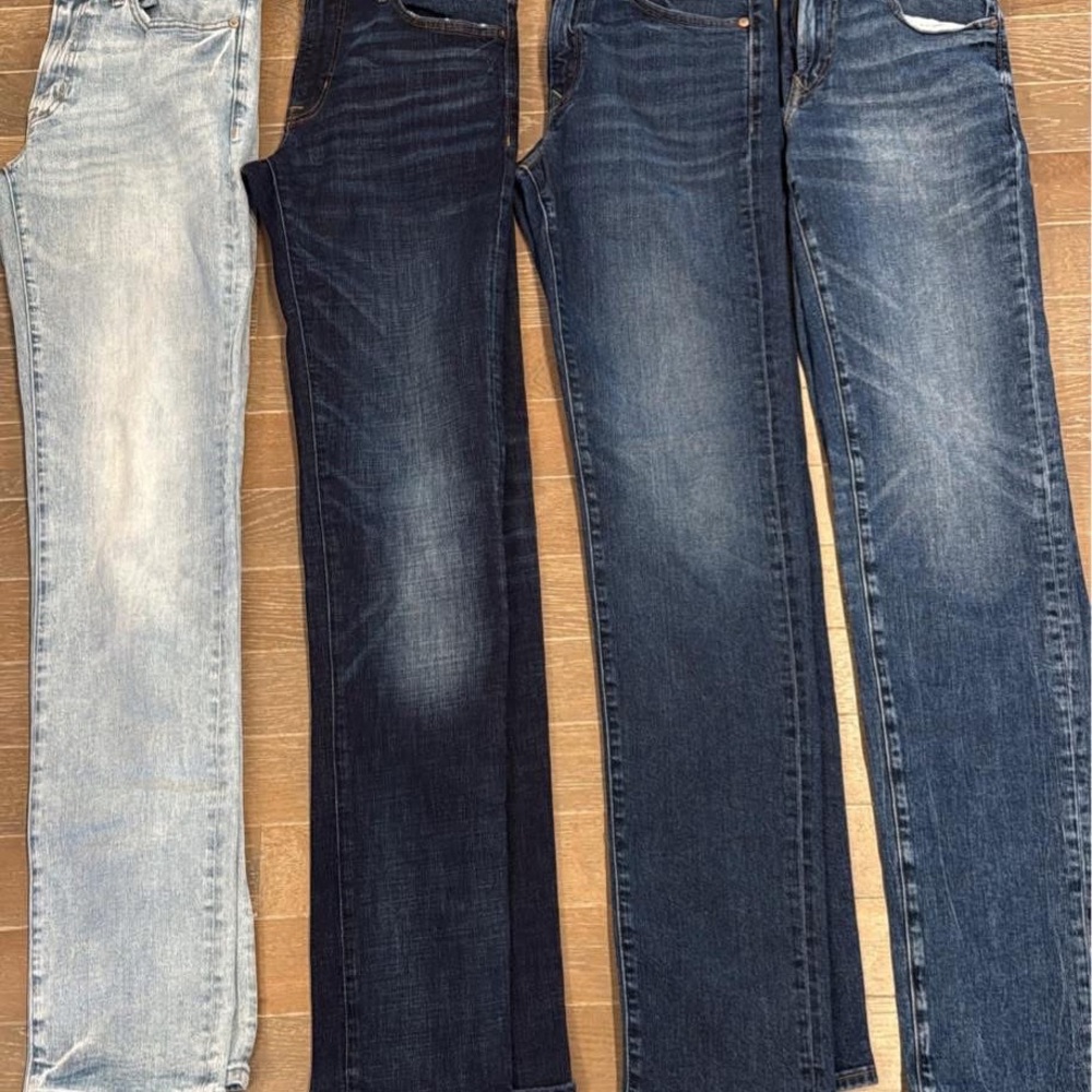 AE Slim Straight Next Level Flex Jeans Mens 30x36